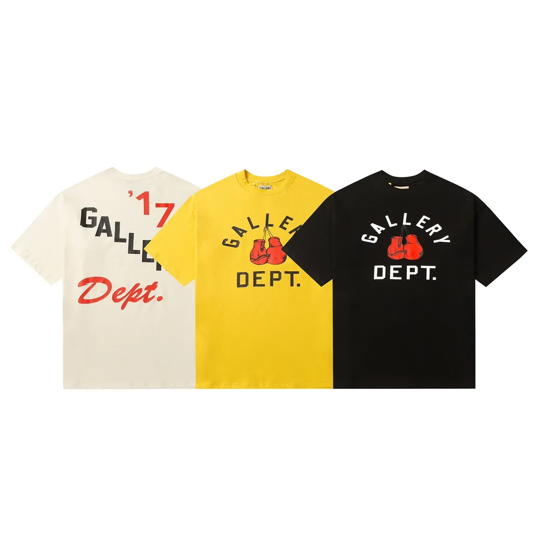 GALLERY.DEPT new summer short-sleeved model number: D3173#P106 color: apricot black yellow code number: S M L XL